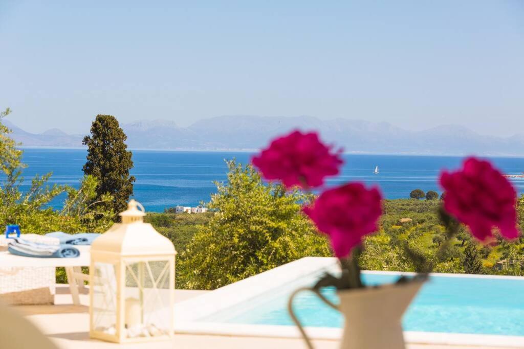 Koroni - Villa Merkouri - Entire Villa With Panoramic View Dış mekan fotoğraf