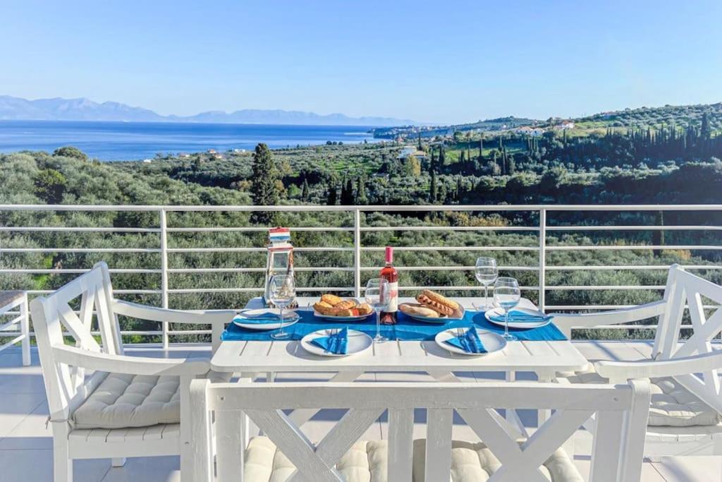 Koroni - Villa Merkouri - Entire Villa With Panoramic View Dış mekan fotoğraf